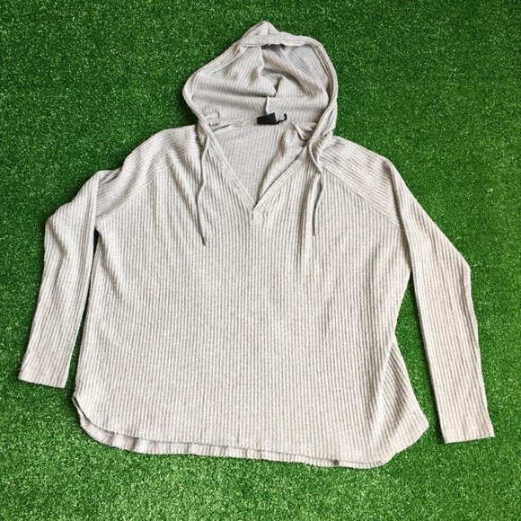 URBAN OUTFITTERS OUT FROM UNDER MAYA THERMAL HOODIE - Picture 5 of 7